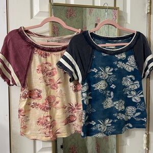 BUNDLE of 2! We the Free People Wish You Were Here 100% cotton BOGO price! LN